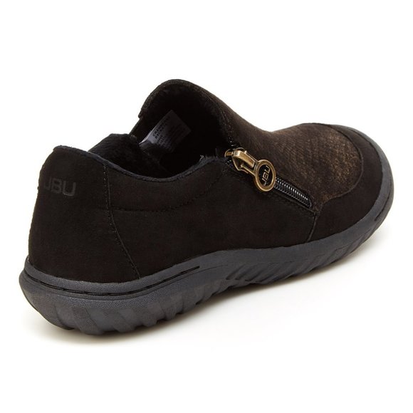 JBU by Jambu Black & Gold Cranberry Side-Zip Loafer 9.5 - Picture 3 of 10